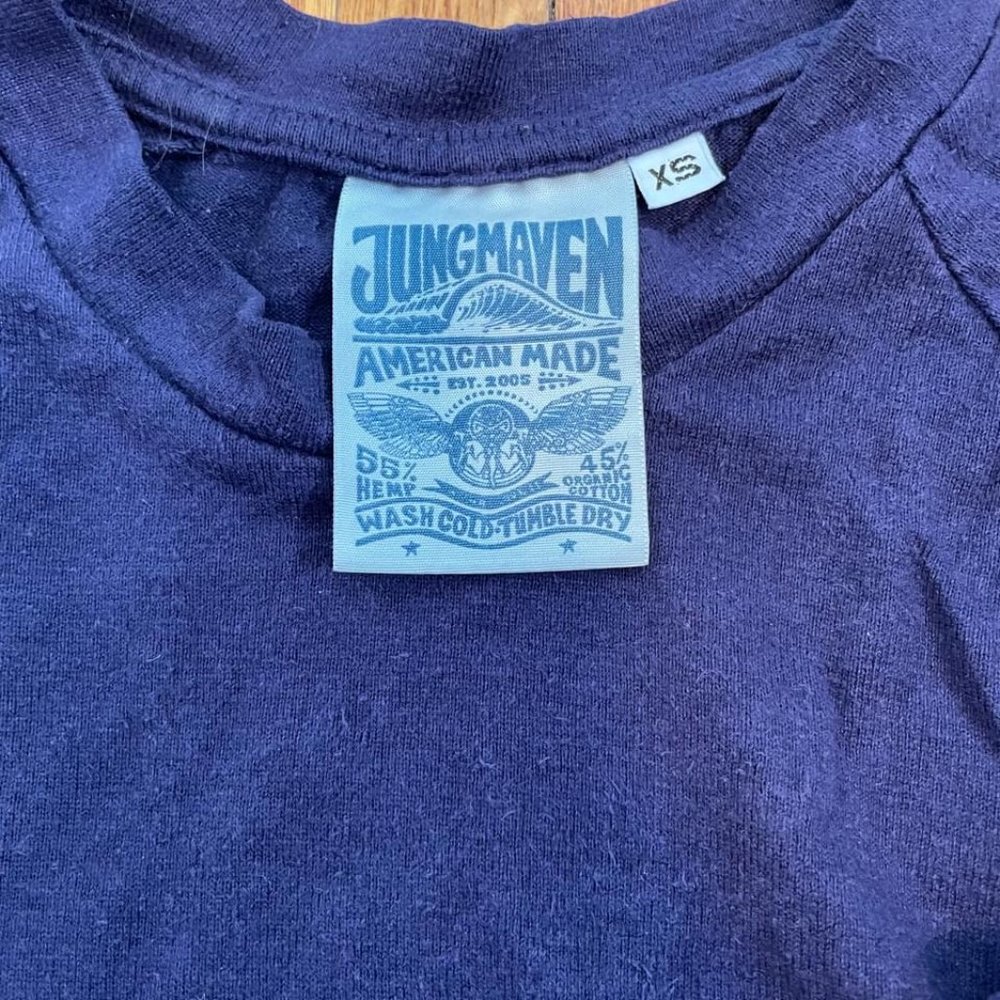 Jungmaven Solid 3/4 Sleeve Raglan - Picture 8 of 8